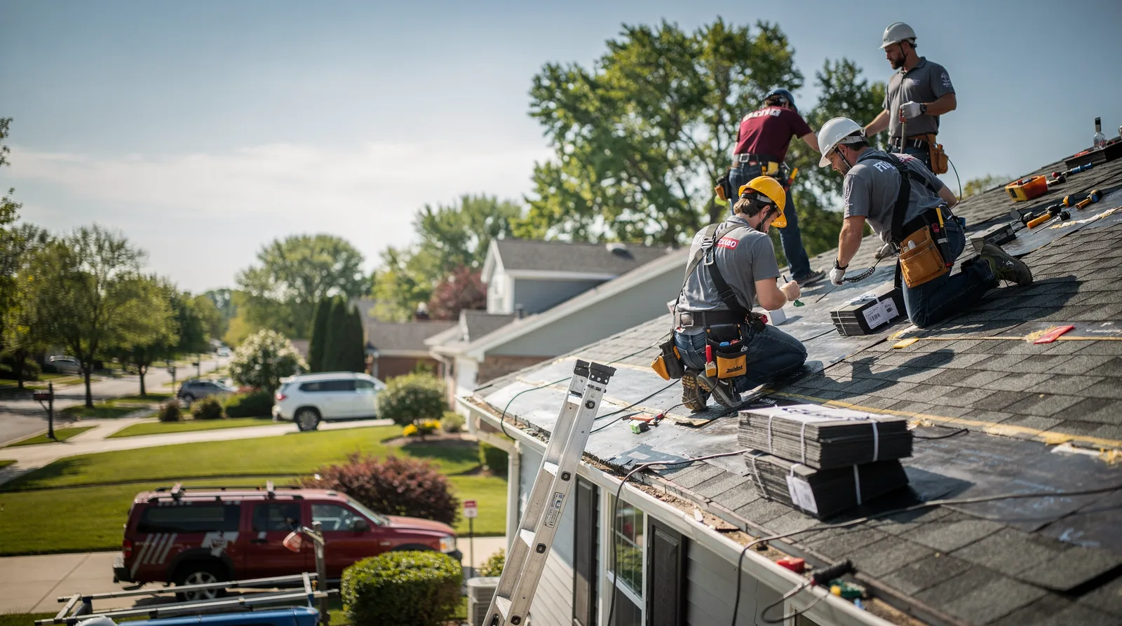 Roof Repair in Goodwine, IL around you